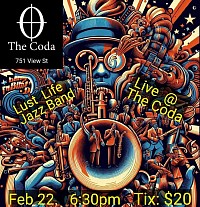 Lust Life Jazz Band Live at The Coda Feb 22 2025